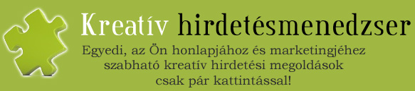 Kreat�v hirdet�smenedzser